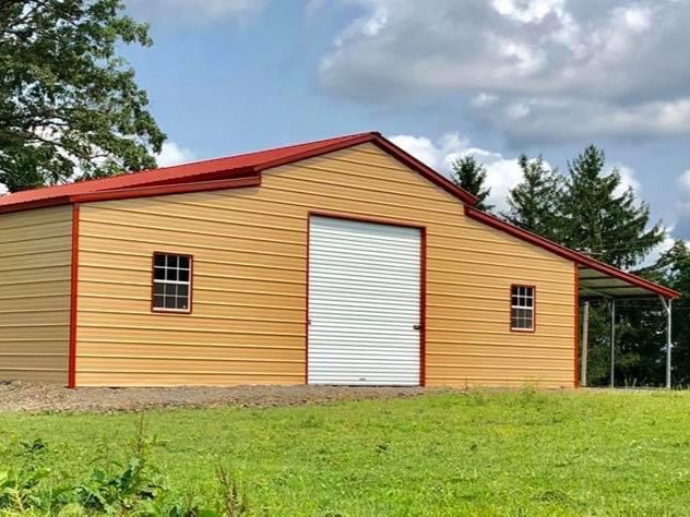 Vertical Roof Carolina Barn -495