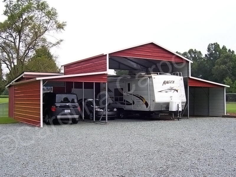 Carolina Barn with Step Down Panel-325