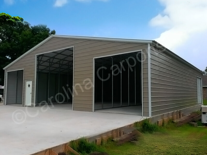 Vertical Style Seneca Barn Fully Enclosed-336