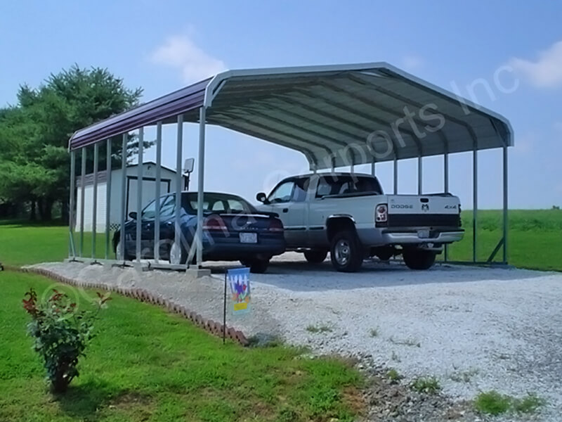 Regular Style Double Carport-261