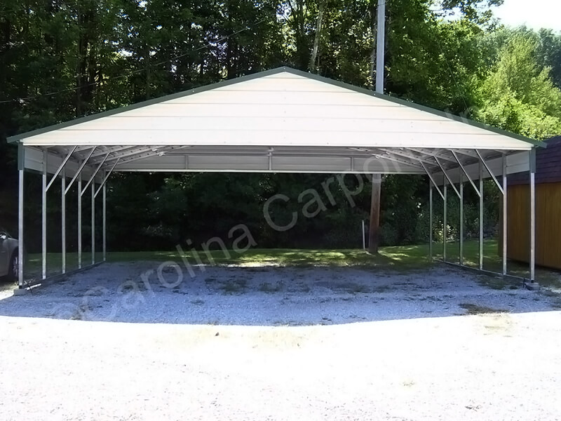 Boxed Eave Style with Two Gable Ends-294